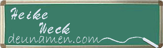 Heike Weck Visitenkarte